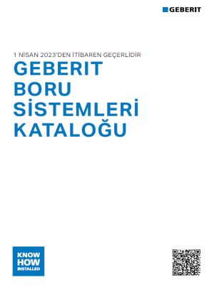 Geberit Boru Sistemleri Kataloğu 2023