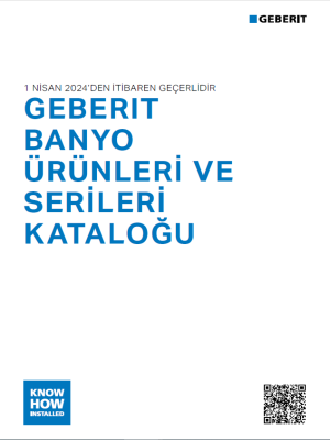 Geberit Banyo Ürünleri ve Serileri Kataloğu 2024