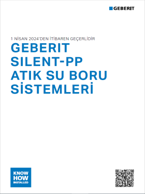 Geberit Silent -PP Atık Su Boru Sistemleri