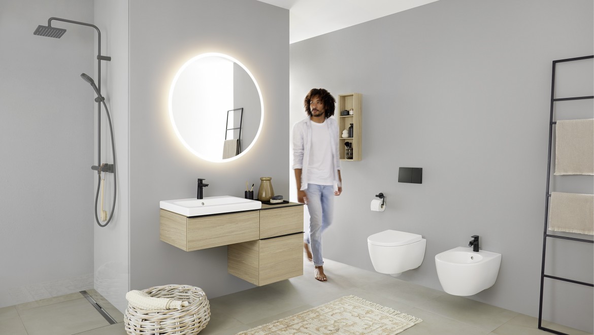 Banyo planlarken hareket ve dolaşım alanları dikkate alınmalıdır