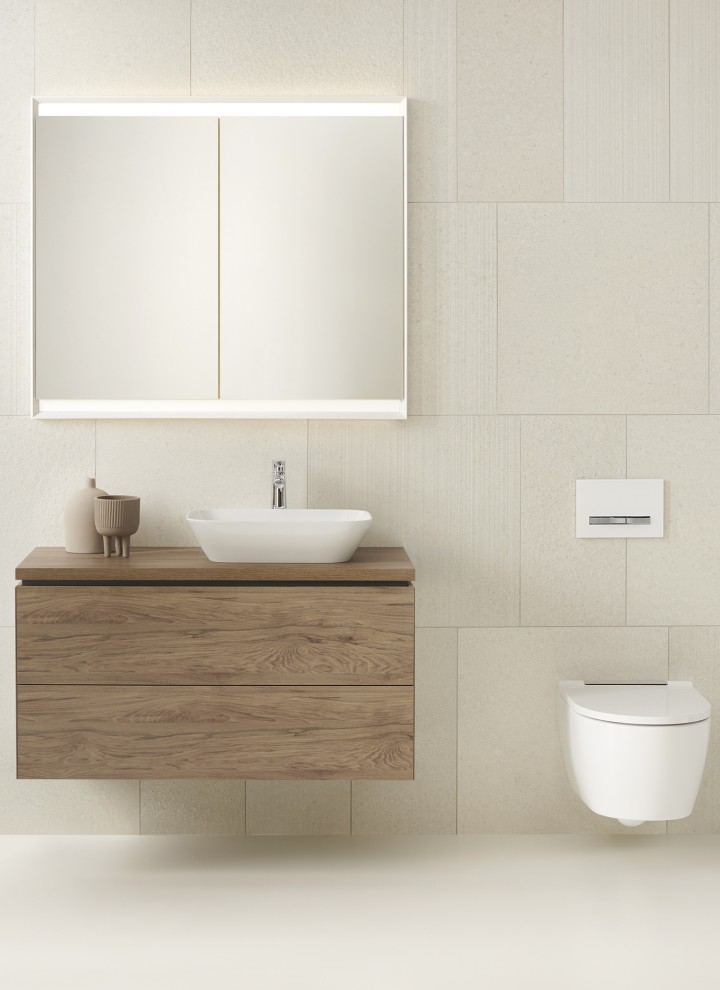 Geberit ONE lavabo ve lavabo mobilyası (© Geberit)