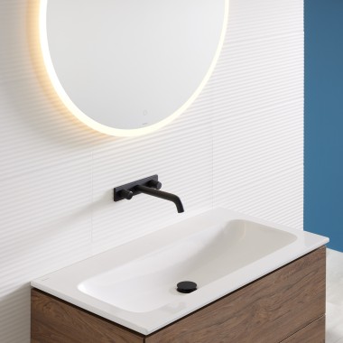 Mix&Match Geberit iCon banyo lavabosu ile Geberit ONE lavabo dolabı