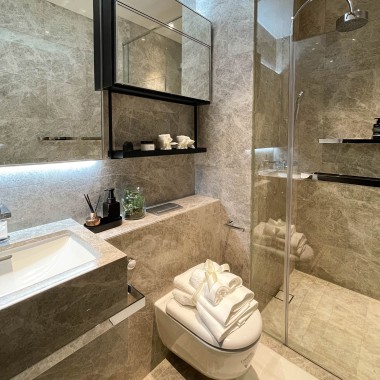 Misafir banyoları çok fazla lüks sunuyor (© Guocoland Limited)
